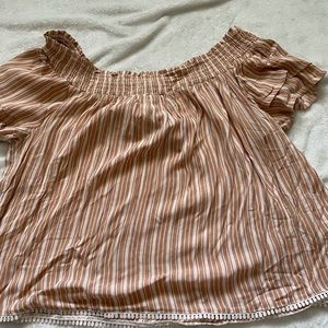 Cute off the shoulder shirt
